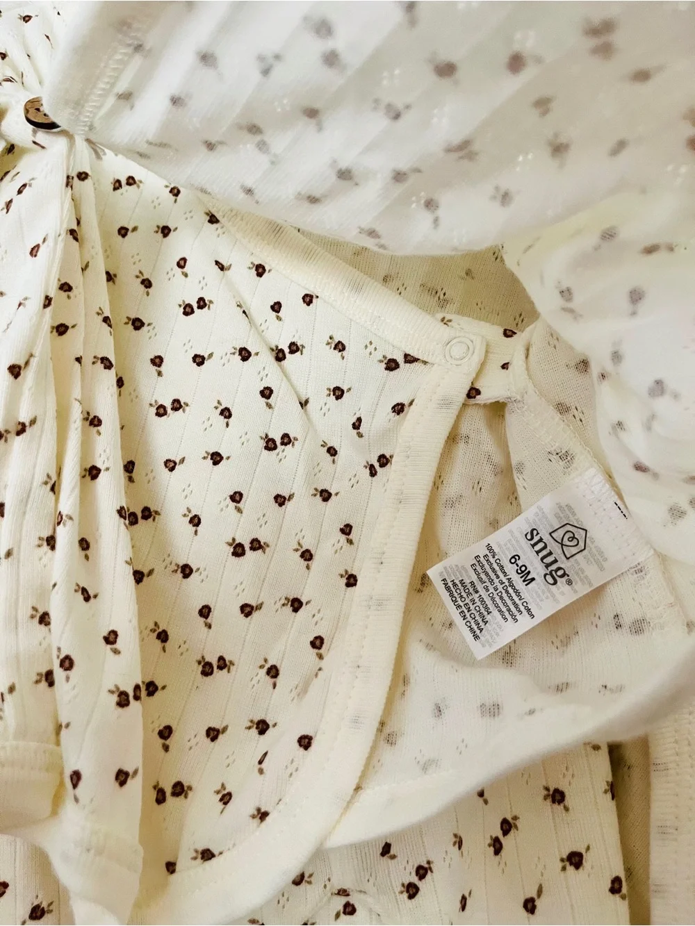 NWT Baby Girl Clothing Lot Organic Jessica Simpson and Pointelle Snug Set